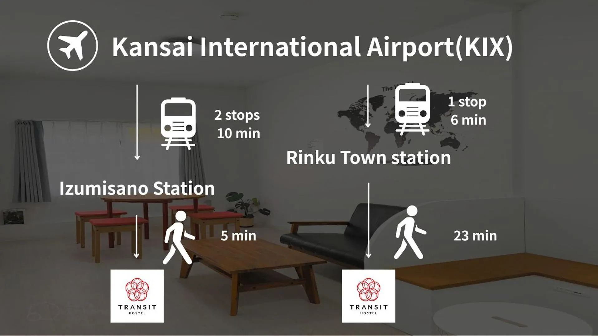 Transit Hostel Izumisano Japan